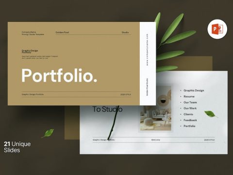 Portfolio & Resume Presentation Template EQAK66J