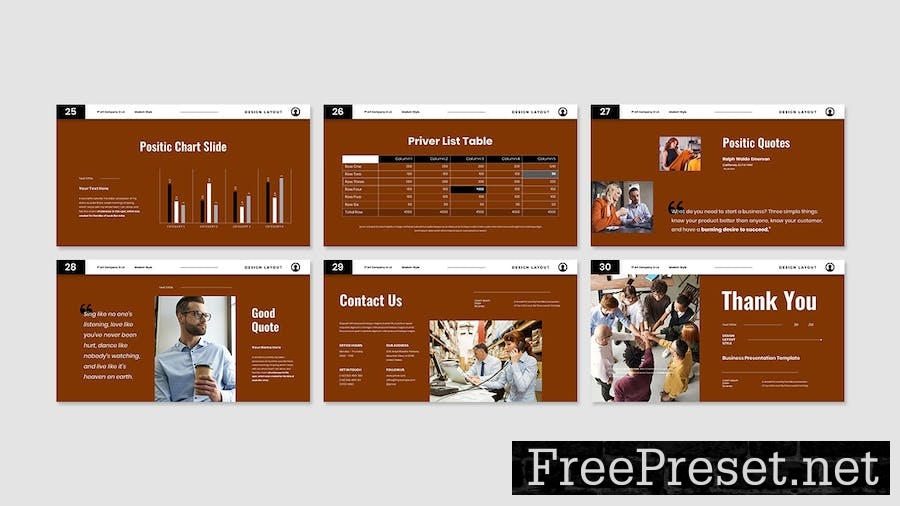 Positic - Business Presentation Keynote Template SVFWCCW