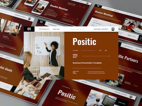 Positic - Business Presentation Keynote Template SVFWCCW