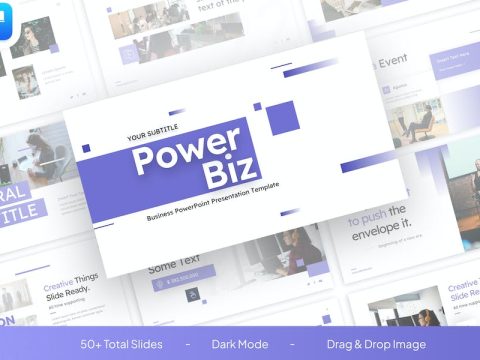 PowerBiz Professional Business Keynote Template QPD3UD5