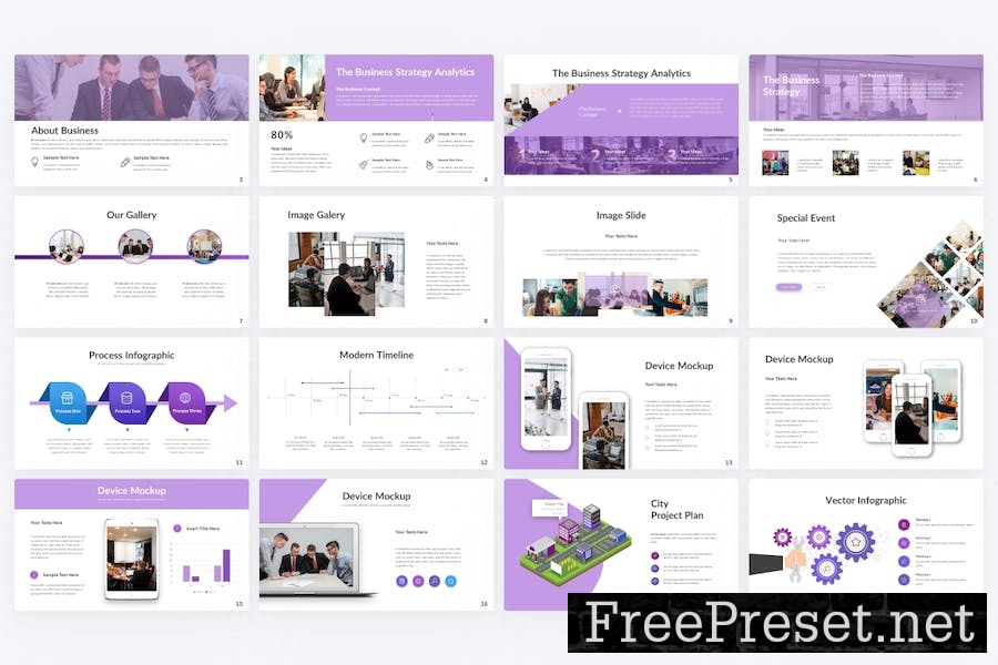 Practice Business Keynote Template NTXJXRY