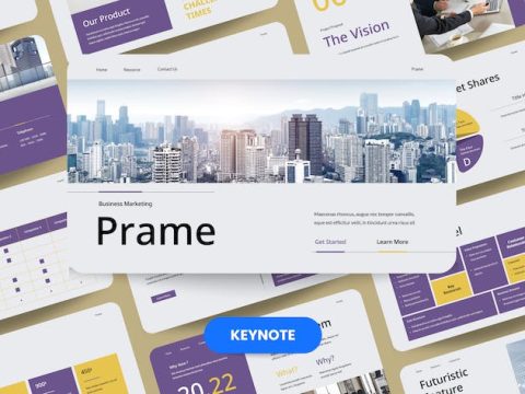 PRAME- Digital Business Marketing Presentation Key 2K2ZGNQ