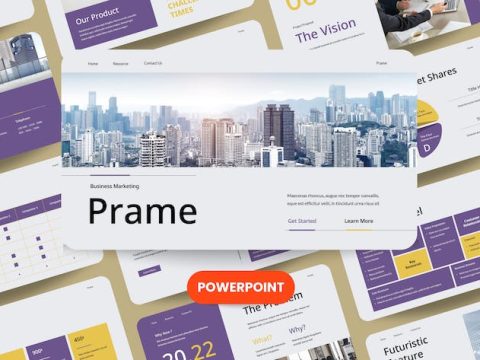 PRAME Digital Business Marketing Presentation PPT SNAAMCC