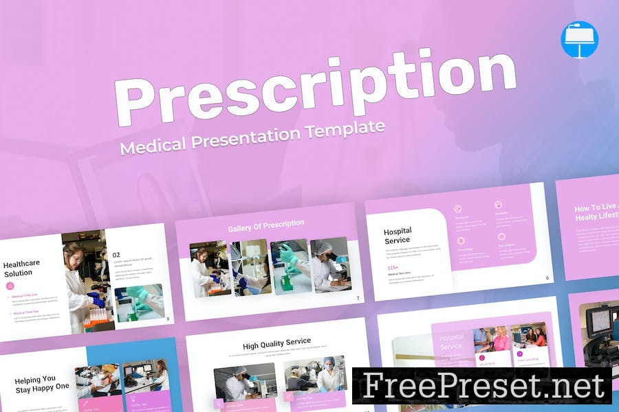 Prescription Medical Keynote Tempate N8BMS96