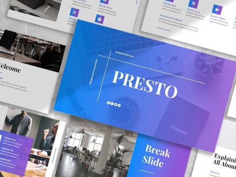 Presto - Business Keynote Template 8KGGCZR