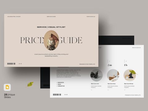 Pricing Strategy Google Slide Template F7WCSG6