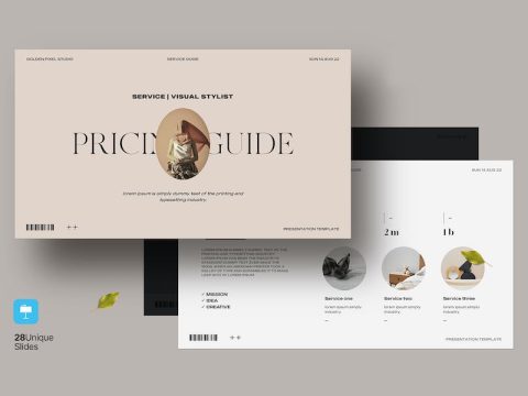 Pricing Strategy Keynote Template CRHYYJE