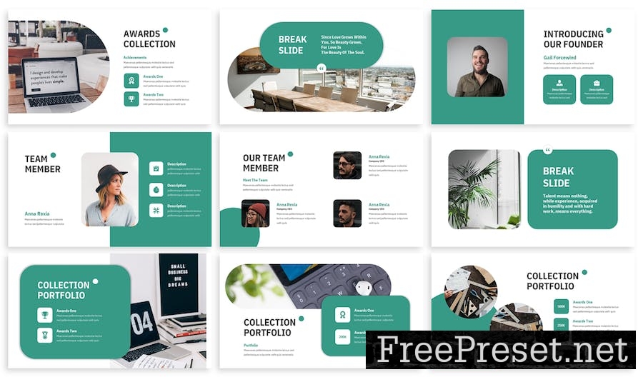 Prism - Business Keynote Template FE8NCKH