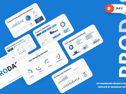 Prodash - KPI Dashboard Powerpoint Template 5NLJZRP