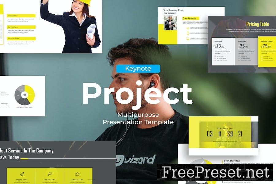 Project - Keynote Template P9Z2PVC