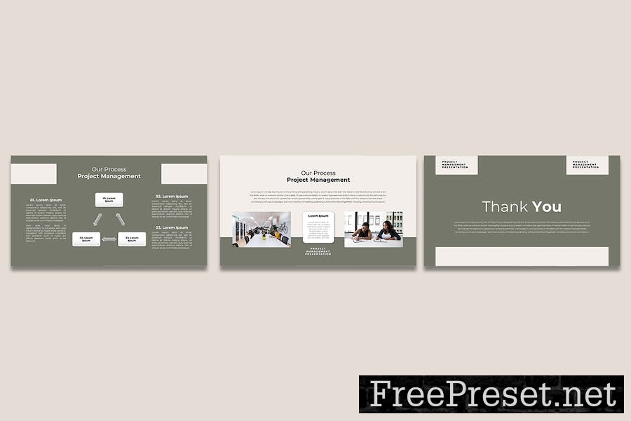 Project Management - Google Slides Template A7P2TD9