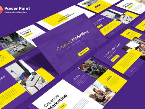 Project Management - PowerPoint Template C5GVG9T