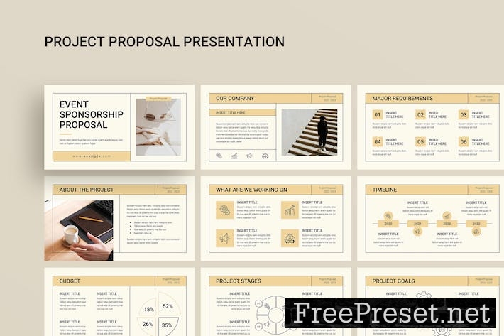 Project Proposal Google Slides Presentation J3KBG8J