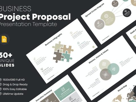 Project Proposal Google Slides Template UMLLGHD