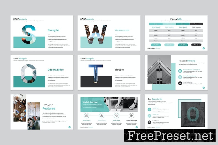 Project Proposal Google Slides Template VUN7R3F