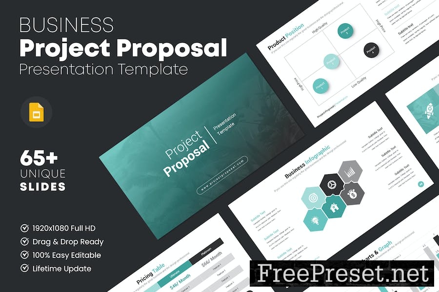 Project Proposal Google Slides Template VUN7R3F