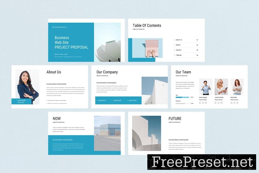 Project Proposal Keynote Presentation Template 6BQZ7PK