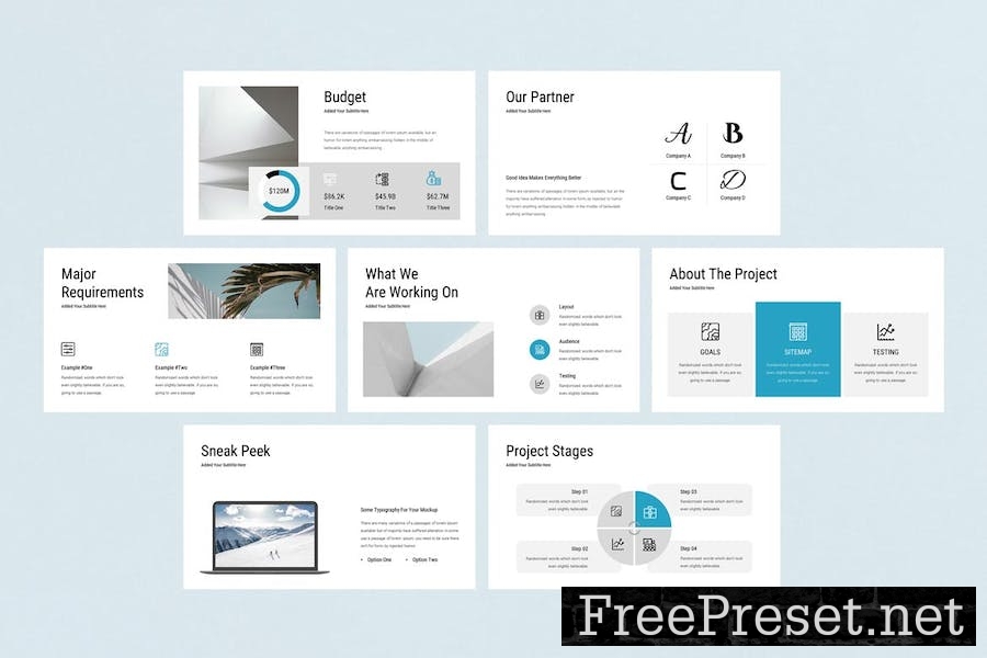 Project Proposal Keynote Presentation Template 6BQZ7PK