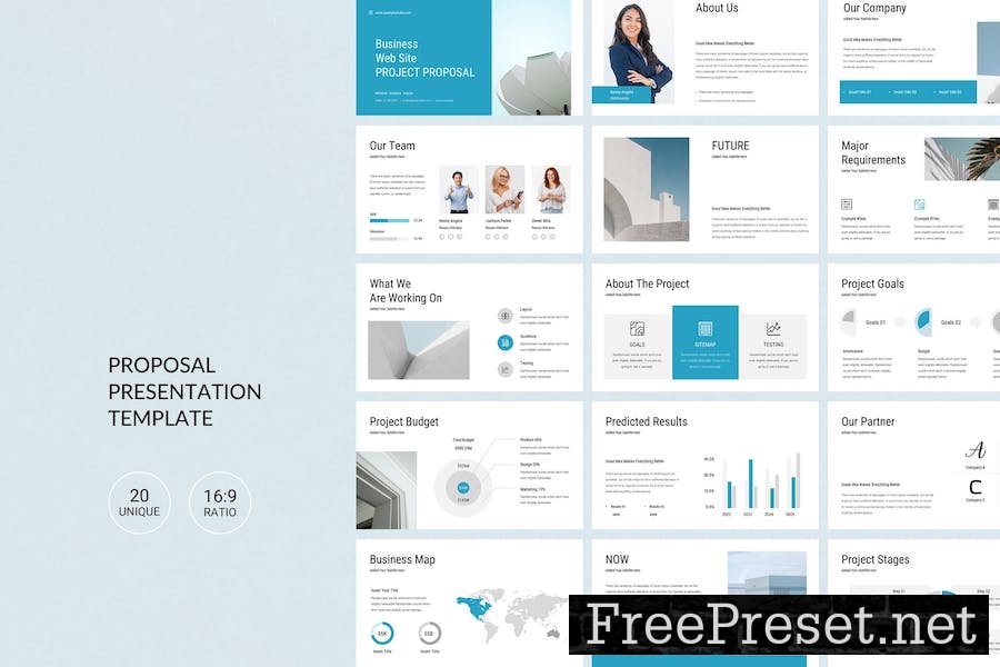 Project Proposal Keynote Presentation Template 6BQZ7PK