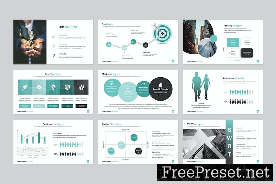 Project Proposal PowerPoint Template 2YEZFZG