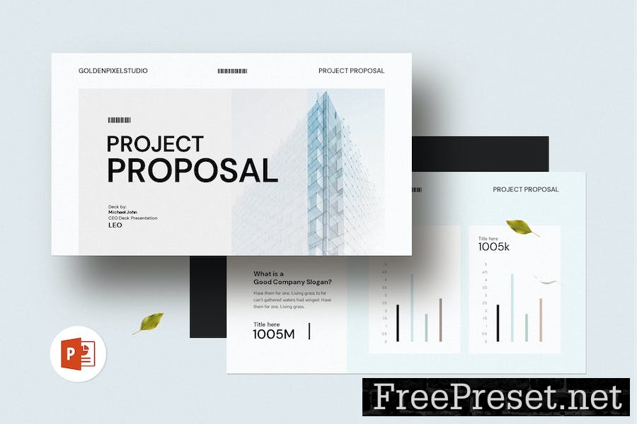 Project Proposal Presentation Template DWYSLZH