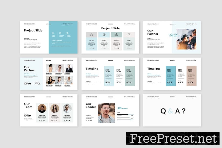 Project Proposal Presentation Template V4RSBTL