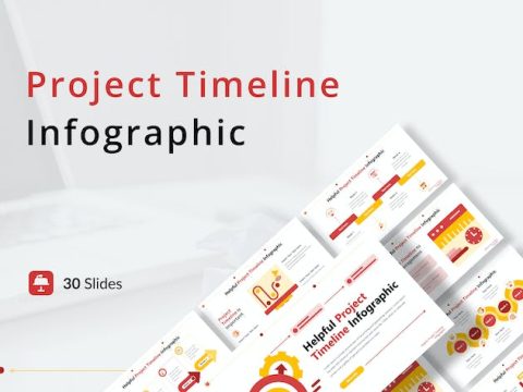 Project Timeline Infographic Keynote Template SAUYTCN