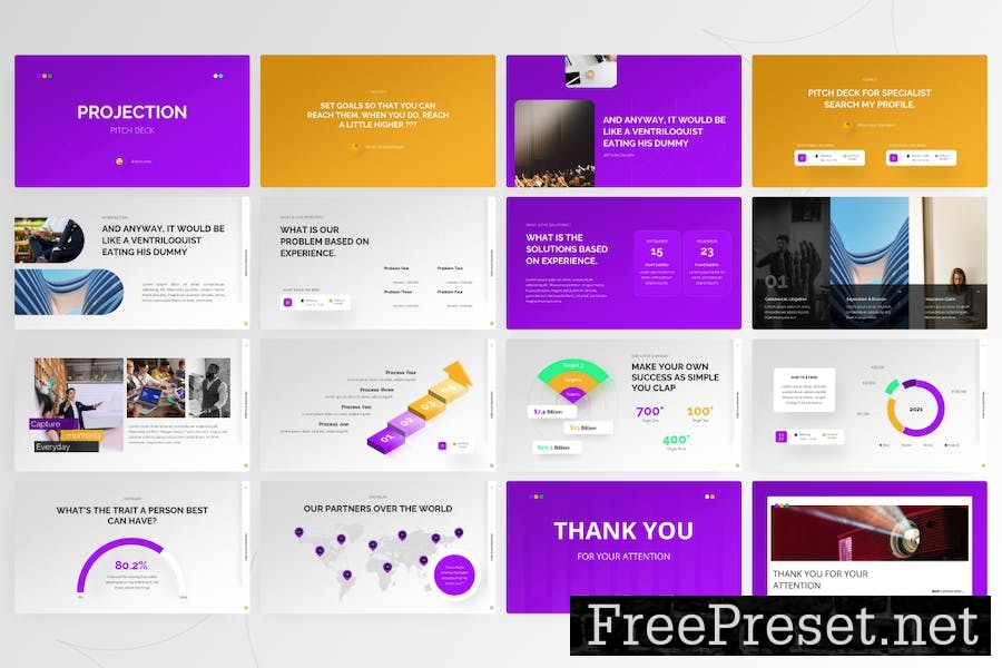 Projection Business Google Slides Template WUSUM6P