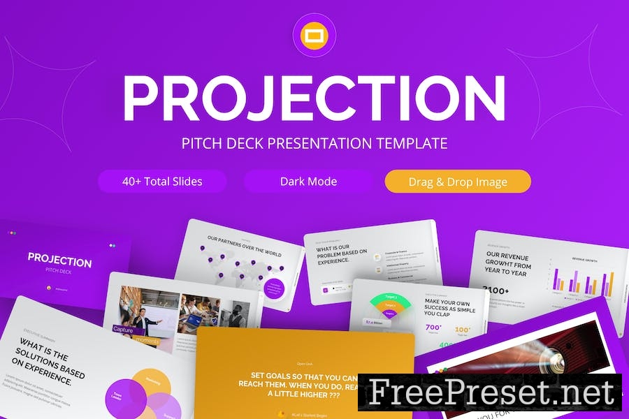 Projection Business Google Slides Template WUSUM6P