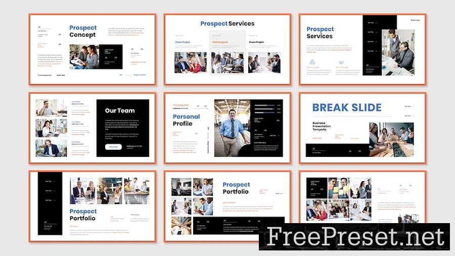 Prospect - Business Presentation Keynote Template YMNRVW5