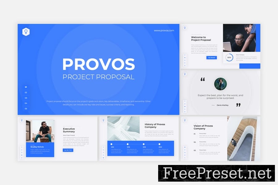 Provos - Project Proposal Keynote Template B62RHDB