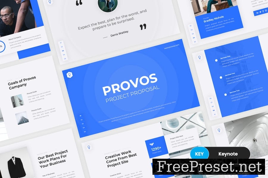 Provos - Project Proposal Keynote Template B62RHDB