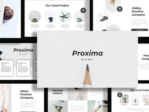 Proxima Minimal Keynote Template ZAVM9YN