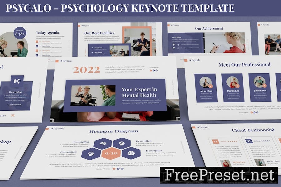 Psycalo - Psychology Keynote Template SYSSND7