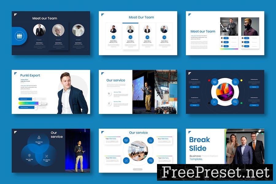 Punki – Business Keynote Template JLRZWPH