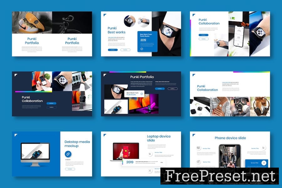 Punki – Business Keynote Template JLRZWPH