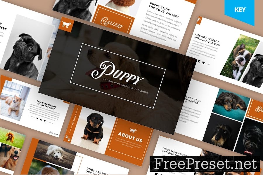 Puppy - Pet Shop Keynote Template J4GJPH2