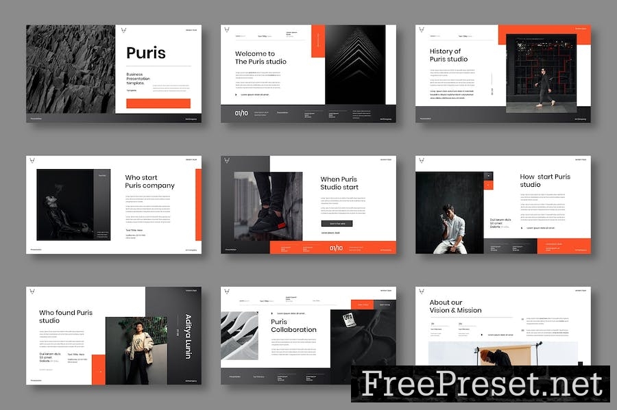 Puris – Business Keynote Template RJ5MDXP