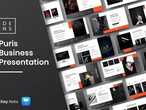 Puris – Business Keynote Template RJ5MDXP