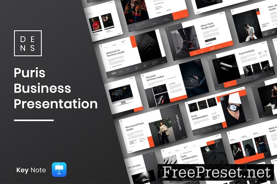 Puris – Business Keynote Template RJ5MDXP