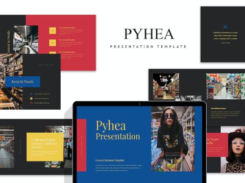 Pyhea : Grocery Business Keynote X8LX6MB