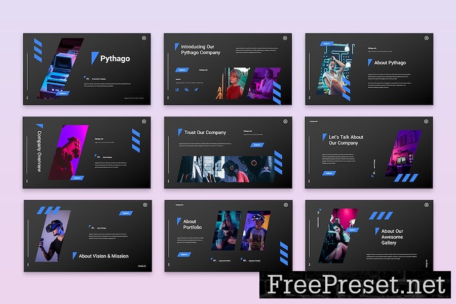 Pythago - Gaming Keynote Template