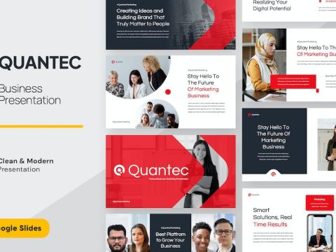 QUANTEC - Business Google Slides Template