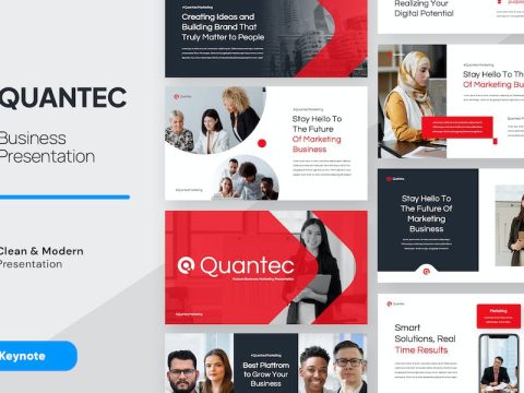 QUANTEC - Business Keynote Template A3UUFKU