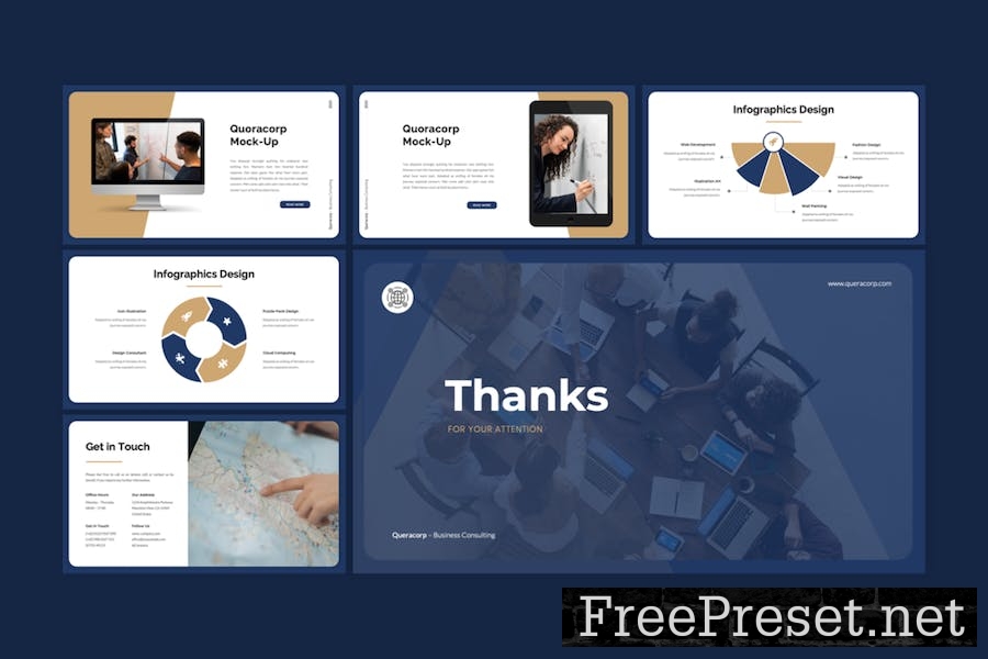 Queracorp - Business Keynote Template