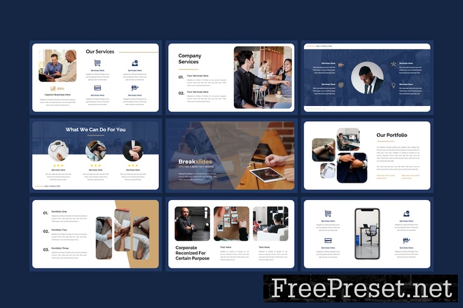 Queracorp - Business Keynote Template