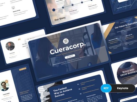 Queracorp - Business Keynote Template