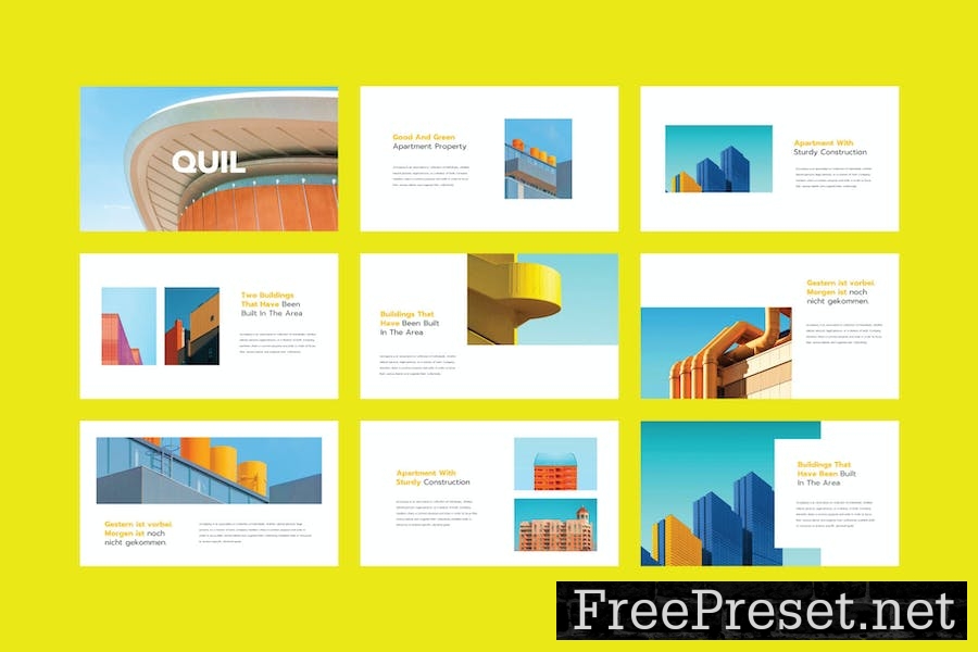 Quil - PowerPoint Template BJSUSC6