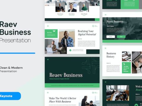 RAEV - Pitch Deck Keynote Template P2JKQ9Q