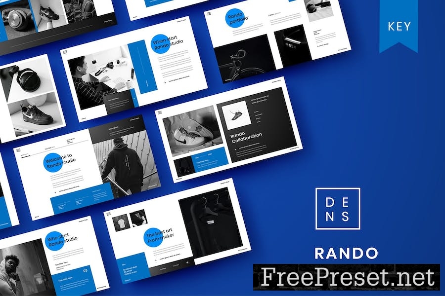 Rando – Business Keynote Template 7SN9MRS